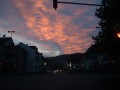 Der Abendhimmel über Engelskirchen